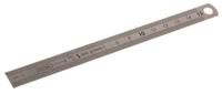 dela1051150 Facom 150mm Stainless Steel Metric Ruler, With UKAS Calibration