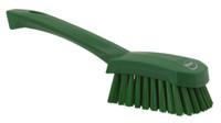 41922 Vikan Hard Bristle Green Scrubbing Brush, 36mm bristle length, Polyester bristle material
