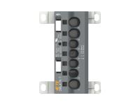 1snl407610r0000 Entrelec Distribution Block, 7 Way, 1.5 → 25mm², 85A, 1 kV, Black, Grey