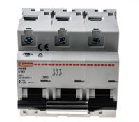 p2mb3pc125 Lovato ModuLo P2MB MCB, 3P, 125A Curve C, 230V AC, 60V DC, 10 kA Breaking Capacity