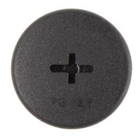 hpp13-bk080 Alpha Wire Blanking Plug, PG13.5, Plastic, 25mm Diameter, Threaded