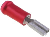 165565-1 TE Connectivity PIDG FASTON .250 Red Insulated Female Spade Connector, Receptacle, 2.79 x 0.51mm Tab Size, 0.3mm² to