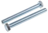 917-2977 RS PRO Bright Zinc Plated Steel, Hex Bolt, M12 x 120mm