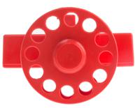 862-5219 RS PRO Red 1-Lock ABS, Stainless Steel, Brass Large Circuit Breaker Lockout, 8mm Shackle