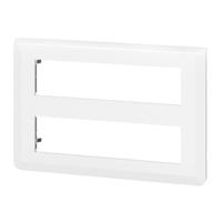 078837l Legrand White 2 Gang Faceplate & Mounting Plate