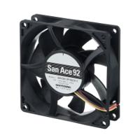 9hv0924p4g001 Sanyo Denki Axial Fan, 24 V dc, DC Operation, 118cfm, 14.64W, 610mA Max, 92 x 92 x 25mm