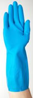 37501100 Ansell 37-501 Blue Nitrile Glove, Nitrile Coating