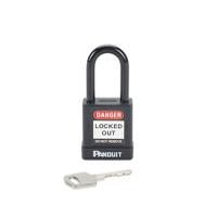 psl-8bl Panduit Black 1-Lock Aluminium, Steel Safety Padlocks, 6.6mm Shackle