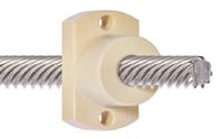 dst-jfrm-131315ds635x254 Igus Flanged Round Nut For Lead Screw, For Shaft Dia. 6.35mm