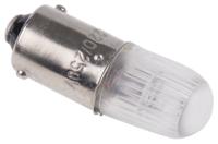 104-761 RS PRO Orange Indicator Lamp, 220/250V, BA9s Base