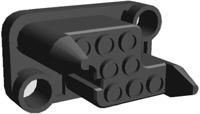 208209-2 TE Connectivity Metrimate Series Straight Cable PCB Header, 19 Contact(s), 5.08 mm Pitch, 5 Row, Shrouded