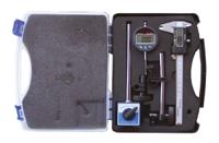 841-3362 RS PRO Metric & Imperial Digital Caliper, Digital Indicator, Magnetic Base Measuring Set With UKAS Calibration