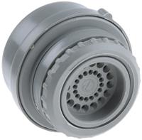 dc300i15-48v EMCT 91dB Panel Mount Continuous, Intermittent Internal Piezo Buzzer, 40 x 28.5mm, 15V dc Min, 48V dc Max