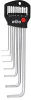 01416 Wiha 7 piece L Shape Metric Hex Key Set, 1.5 → 6mm