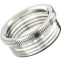 52104499 Lapp Cable Gland Adaptor, PG21 Exterior Thread, M32 Interior Thread, Nickel Plated Brass, SKINDICHT Series