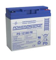 ps-12180-m5-fr1 Power Sonic 12V M5 Sealed Lead Acid Battery, 18Ah