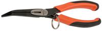 tah2427g-200 Bahco Long Nose Pliers, 200 mm Overall, Straight Tip, 70mm Jaw