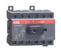 1sca104880r1001-ot25f6 ABB OT Pole Base Mounting Switch Disconnector - 25A Maximum Current, 9kW Power Rating, IP20