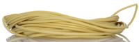 901-10013 HellermannTyton Silicone Rubber Yellow Cable Sleeve, 5mm Diameter, 25m Length, SLPLU 50 Series