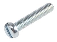546-6253 RS PRO Slot M4  Cheese Head Steel Machine Screws DIN 84 x 20.0mm