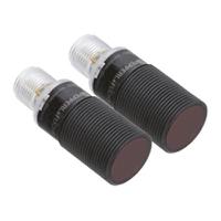 obe25m-18gk40-se0-v1 Pepperl + Fuchs Through Beam Photoelectric Sensor, Cylindrical Sensor, 0 → 25 m Detection Range