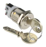 k640062-ni Kaba Key Switch, SP-CO, 5 A@ 250 V ac 2-Way Flat, Random-Key