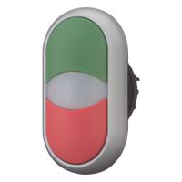 216698-m22-ddl-gr Eaton M22 Series Green, Red Illuminated Momentary Push Button Head, 22mm Cutout, IP67