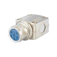 5301-560-06 Jaeger Circular Connector, 6 Contacts, Cable, Standard Connector, Female, IP50, IP54