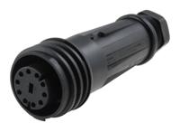 px092110s Bulgin Circular Connector, 10 Contacts, Cable, Standard Connector, Socket, Female, IP68, Buccaneer 900 Series