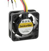 9wf0424h7d01 Sanyo Denki 9WF Series Axial Fan, 24 V dc, DC Operation, 11.7m³/h, 2.04W, 80mA Max, 40 x 40 x 15mm