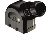 19431100525 HARTING Han-Eco B Heavy Duty Power Connector Hood, M20 Thread, Side Entry