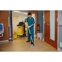 fgq76500yl00 Rubbermaid Commercial Products Yellow Aluminium Telescopic Handle, 1.22m, for use with Mop Pads