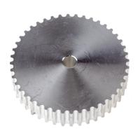 pb-pulley-5m-09mm-44t RS PRO Timing Belt Pulley, Aluminium 9mm Belt Width x 5mm Pitch, 44 Tooth