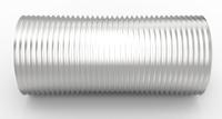 471-1417 RS PRO Short Nipple, Conduit Fitting, 20mm Nominal Size, 316 Stainless Steel, Silver