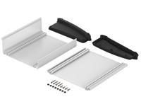 92865200hmt1-atph-1865-0200 Bopla Alu-Topline Series Black Aluminium Desktop Enclosure, Sloped Front, 200 x 181.2 x 68.2mm