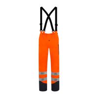 pantacapho4omm T2S Cap Horn Orange Hi Vis Work Trouser Breathable, Waterproof, Hi-Vis M M
