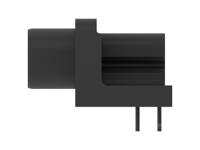 5745131-1 TE Connectivity 5745131 9 Way Right Angle Board Mount D-sub Connector Receptacle, 2.74mm Pitch