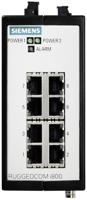 6gk6008-0as20-0ut0 Siemens i800, Unmanaged 10 Port Network Switch With PoE
