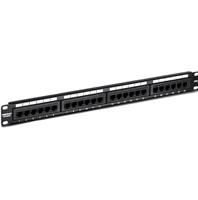 tc-p24c6 Trendnet TC Series Cat6 24 Port Patch Panel Unshielded Black