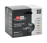 5001519 Rapid Agrafage  4Ah 18V Power Tool Battery, For Use With POWER FOR ALL ALLIANCE