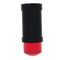 xvbc8m4 Schneider Electric Harmony XVB Series Red Flashing Effect Beacon Unit, 230 V ac, Xenon Bulb, AC, IP65