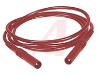 bu-6161-n-39-2 Mueller Electric Test lead, 20A, 1kV, Red, 1m Lead Length
