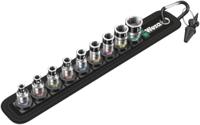 05003880001 Wera 12-Piece Metric 1/4 in Standard Socket Set , 6 point