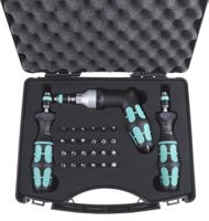 05074739001 Wera Torque Screwdriver & Bit Set, 0.3 → 6Nm, ± 6 % Accuracy