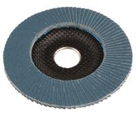 63642502314 Norton Flap Disc Zirconium Oxide Flap Disc, 115mm, Fine Grade, P120 Grit