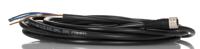 1200270129 Brad from Molex Female Straight, Right Angle to Male 3 way Threaded Sensor Actuator Cable, 2 m