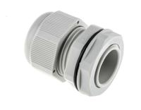 822-9751 RS PRO Grey Nylon Cable Gland, M25 Thread, 13mm min., 18mm max., IP68