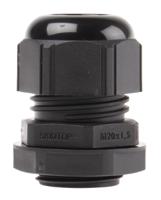 5311122053119120 Lapp SKINTOP Series Black Polyamide Cable Gland, M20 Thread, 6mm min., 13mm max., IP66, IP68, IP69