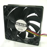 9s0924l401 Sanyo Denki 9S Series Axial Fan, 24 V dc, DC Operation, 49.8m³/h, 960mW, 40mA Max, 92 x 92 x 25mm