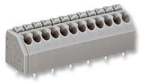 250-212 WAGO 250 Series PCB Terminal Strip, 12-Pole, Female, 12-Way, PCB Mount, 10 (CSA) A, 5 (UL) A, 8 (IEC/EN 60664-1) A